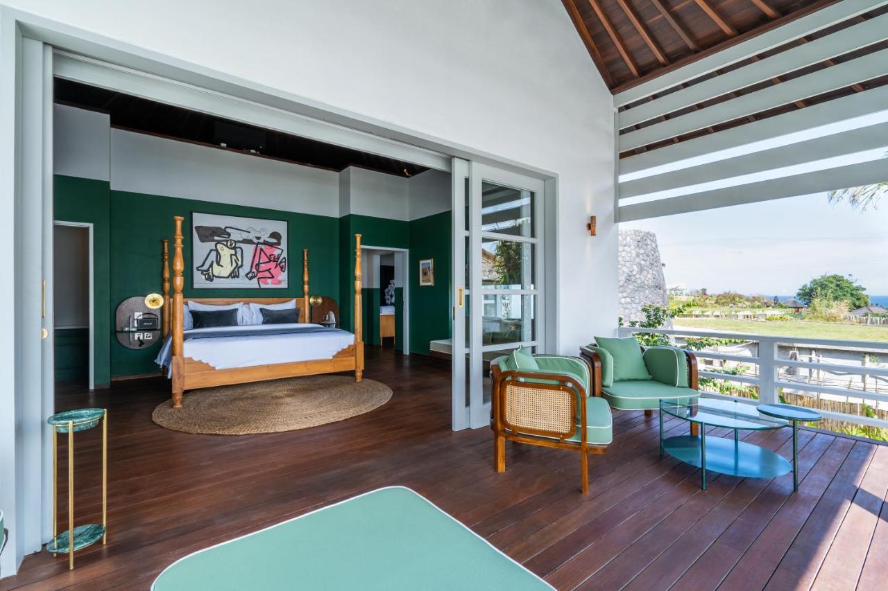 Hotel Ulu Cliffhouse Uluwatu Exterior foto