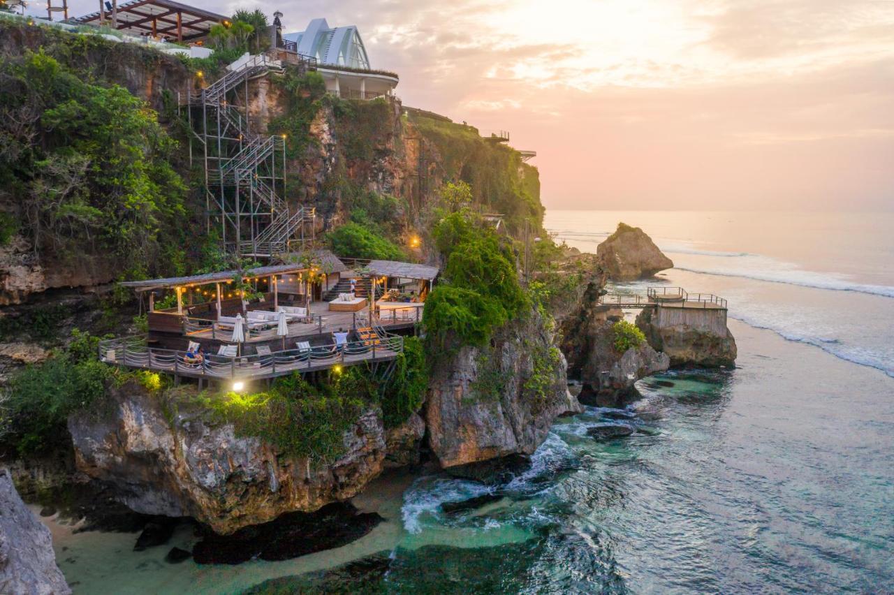 Hotel Ulu Cliffhouse Uluwatu Exterior foto
